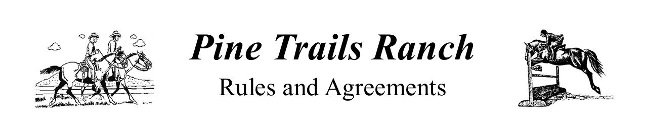 Pine Trails Ranch Riding Release Agreement 2026b